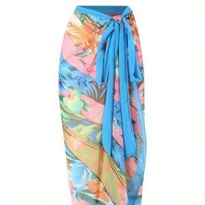 Sexy chiffon beach skirt